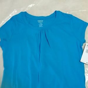 French Toast Tshirt 14/16 NWT turquiose